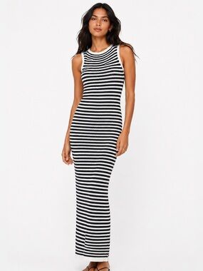 Abercrombie & Fitch Crochet-Style Maxi Dress Coverup Size Small